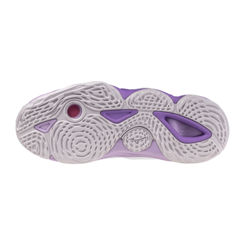 MIZUNO MOMENTUM 3 MID W WHITE PATRICIAN PURPLE