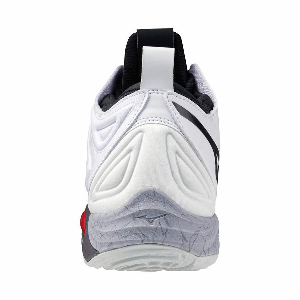 MIZUNO MOMENTUM 3 MID WHITE SALSA BLACK