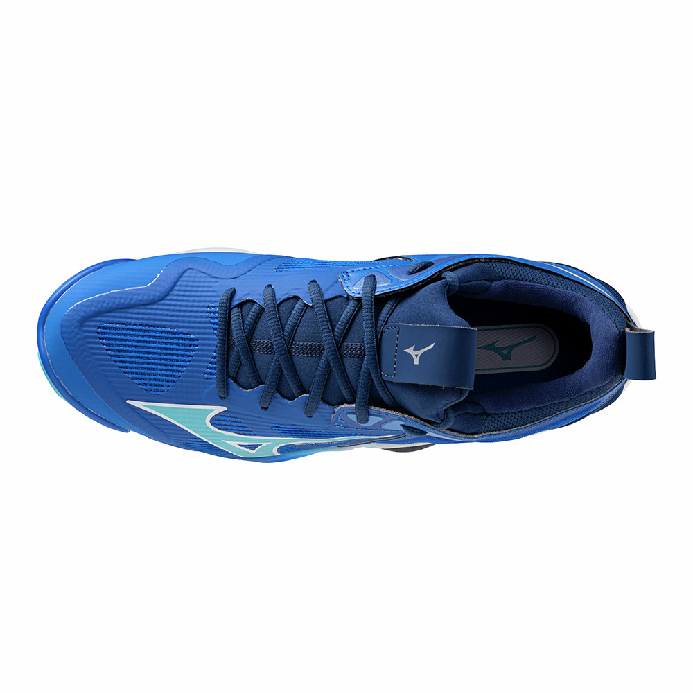 MIZUNO MOMENTUM 3 PARIS MUGEN BLUE WHITE