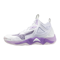 foto MIZUNO MOMENTUM 3 MID W WHITE PATRICIAN PURPLE