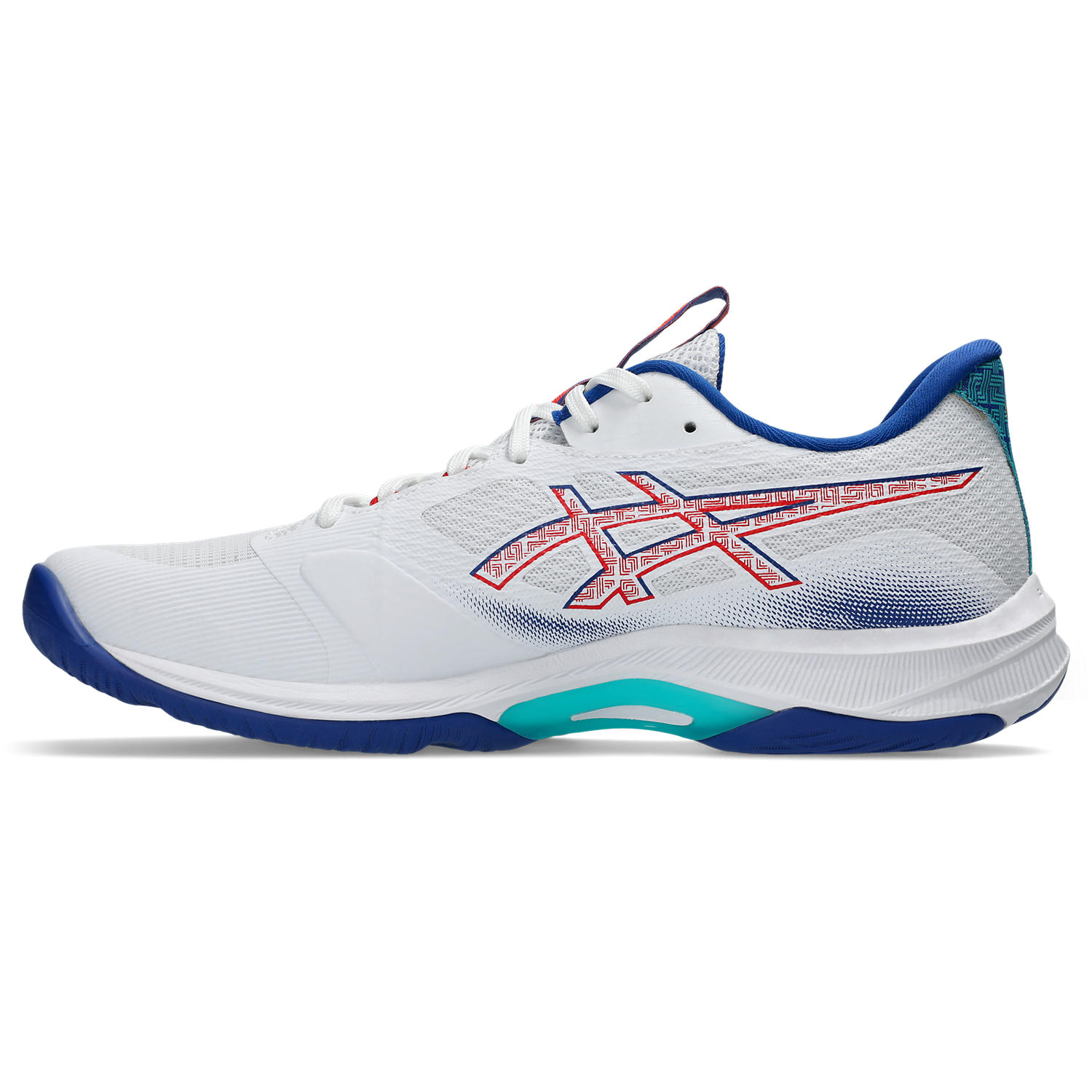 ASICS NETBURNER BALLISTIC FF 4 WHITE ASICS BLUE