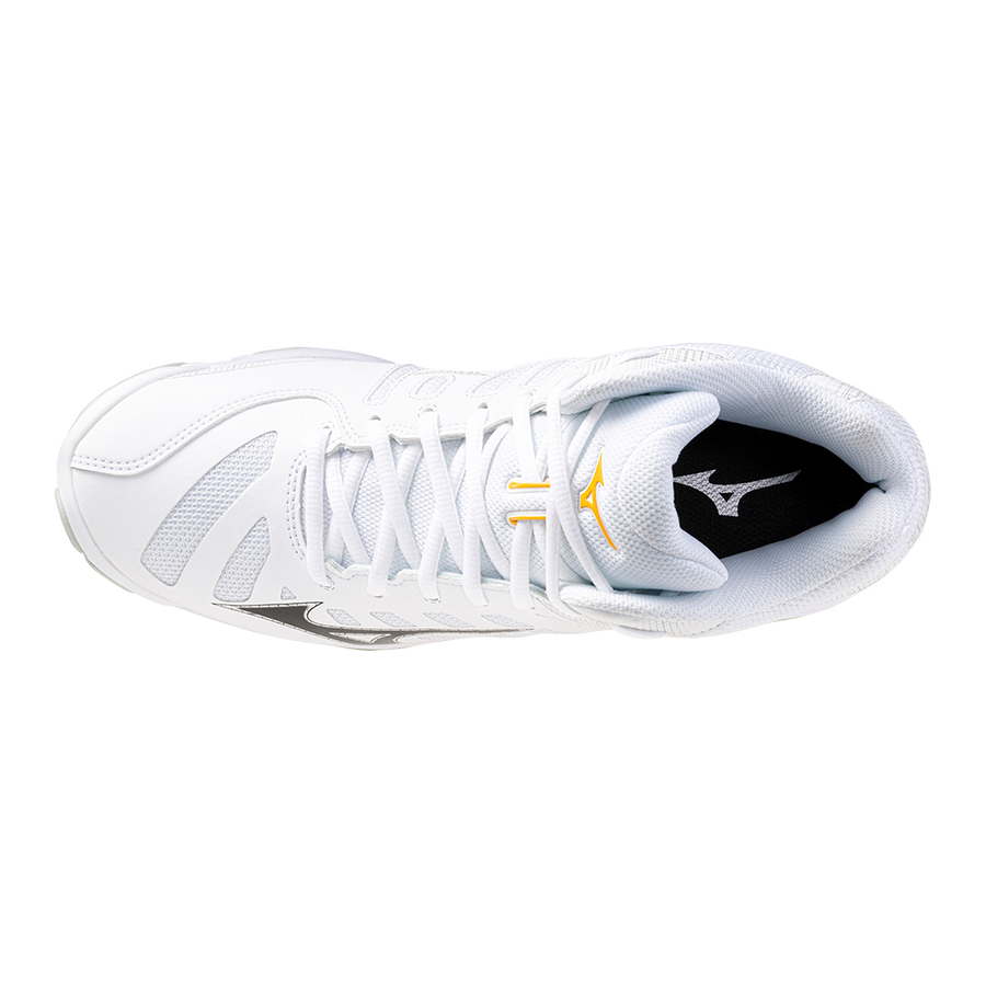 MIZUNO VOLTAGE 2 MID WHITE BLACK FROZEN EMERALD