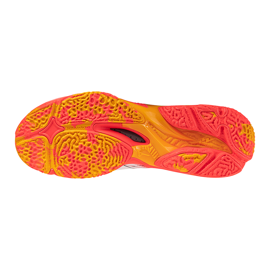 MIZUNO WAVE LIGHTNING NEO WHITE FIERY CORAL2 CITRUS
