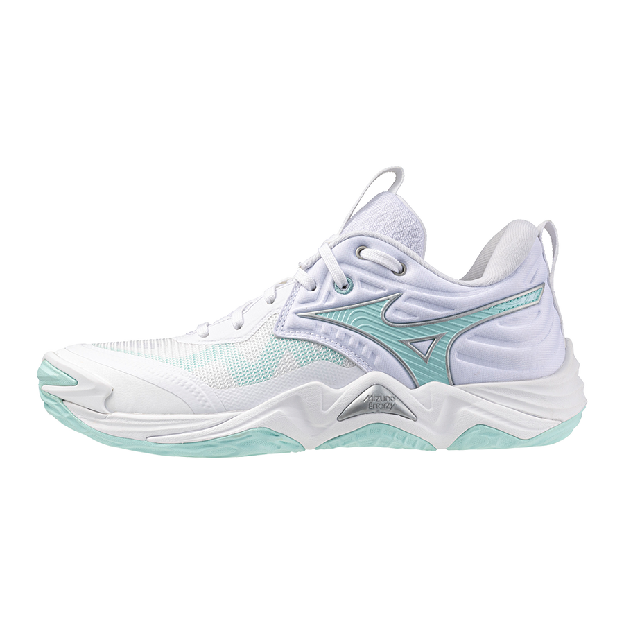 MIZUNO WAVE MOMENTUM ELITE WHITE BLUE TINT