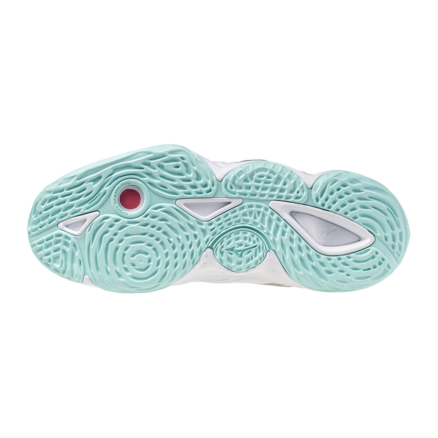 MIZUNO WAVE MOMENTUM ELITE WHITE BLUE TINT