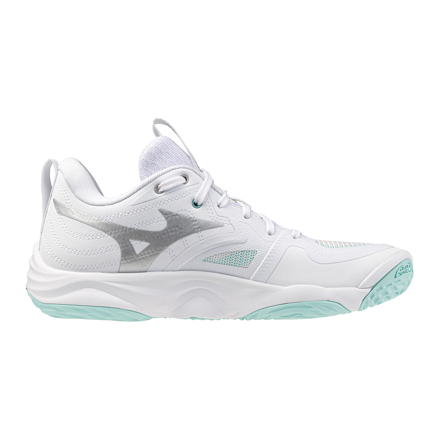 MIZUNO WAVE MOMENTUM ELITE WHITE BLUE TINT