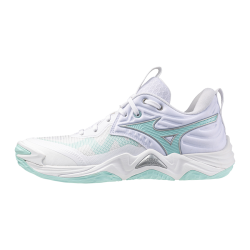foto MIZUNO WAVE MOMENTUM ELITE WHITE BLUE TINT