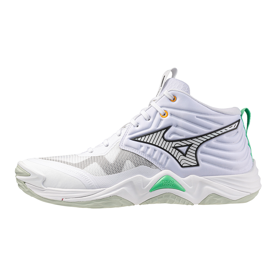 WAVE MOMENTUM ELITE MID WHITE BLACK FROZEN EMERALD