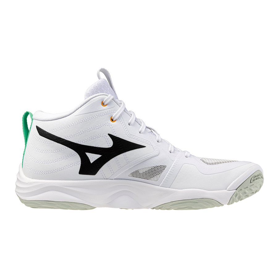 WAVE MOMENTUM ELITE MID WHITE BLACK FROZEN EMERALD
