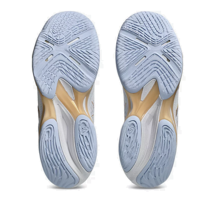 ASICS NETBURNER BALLISTIC FF MT W WHITE CHAMPAGNE