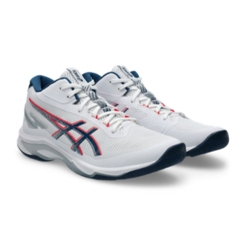 ASICS NETBURNER BALLISTIC FF MT 4 WHITE MAKO BLUE