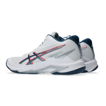 ASICS NETBURNER BALLISTIC FF MT 4 WHITE MAKO BLUE