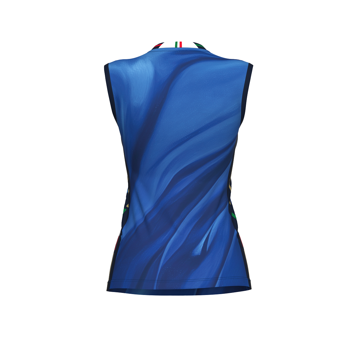 ERREA' MAGLIA NAZIONALE ITALIANA OFFICIAL DONNA FLAG BOX AZZURRO BLU