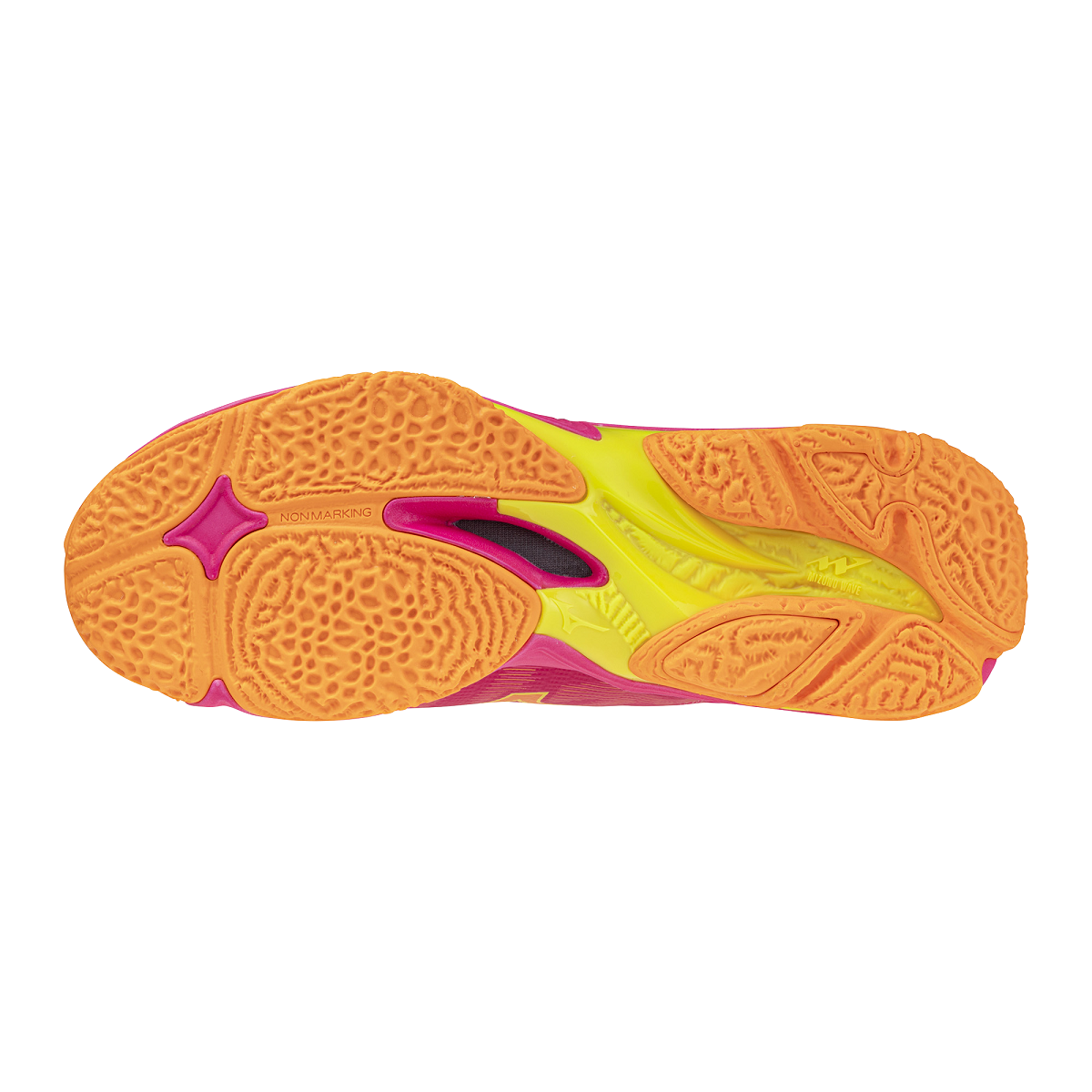 MIZUNO LIGHTNING ELITE MID PINK TETRA FORTUNE YELLOW LIGHT ORANGE