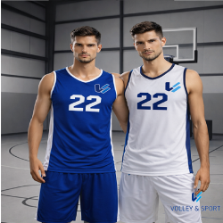 foto CANOTTIERA DOUBLE FACE BASKET STAMPA IN SUBLIMATO "IL TUO DESIGN"