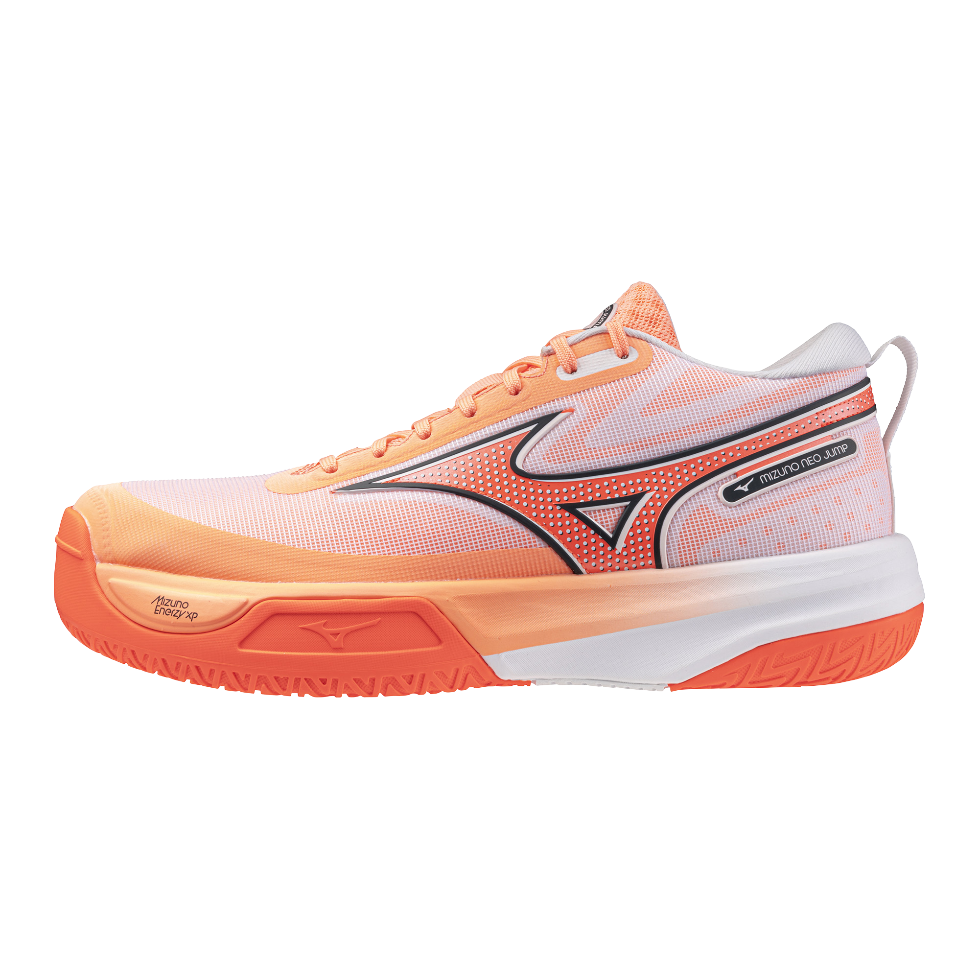 MIZUNO NEO JUMP FLAMINGO CORAL LAVA ORANGE WHI